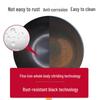 Zhang Xiaoquan 316L Stainless Steel Uncoated Wok for Gas Stoves