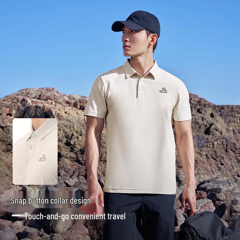 Pelliot Men's Quick-Dry Outdoor Polo Shirt
