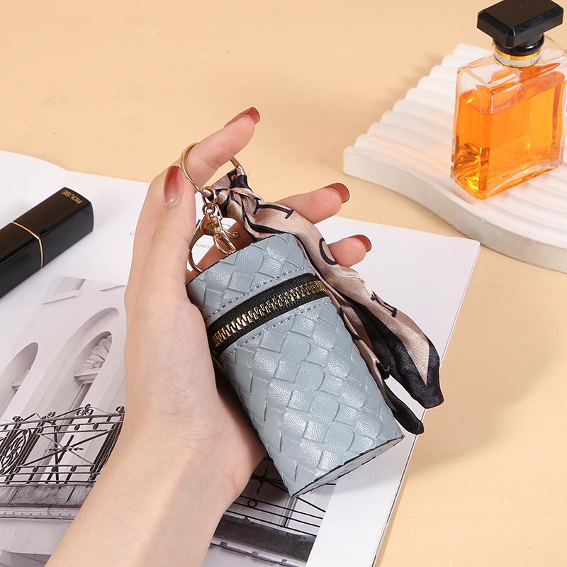 Vintage Women's Fashion Coin Purse - Cute Lipstick Bag, Portable Wallet, Earphone & Key Holder for Students
