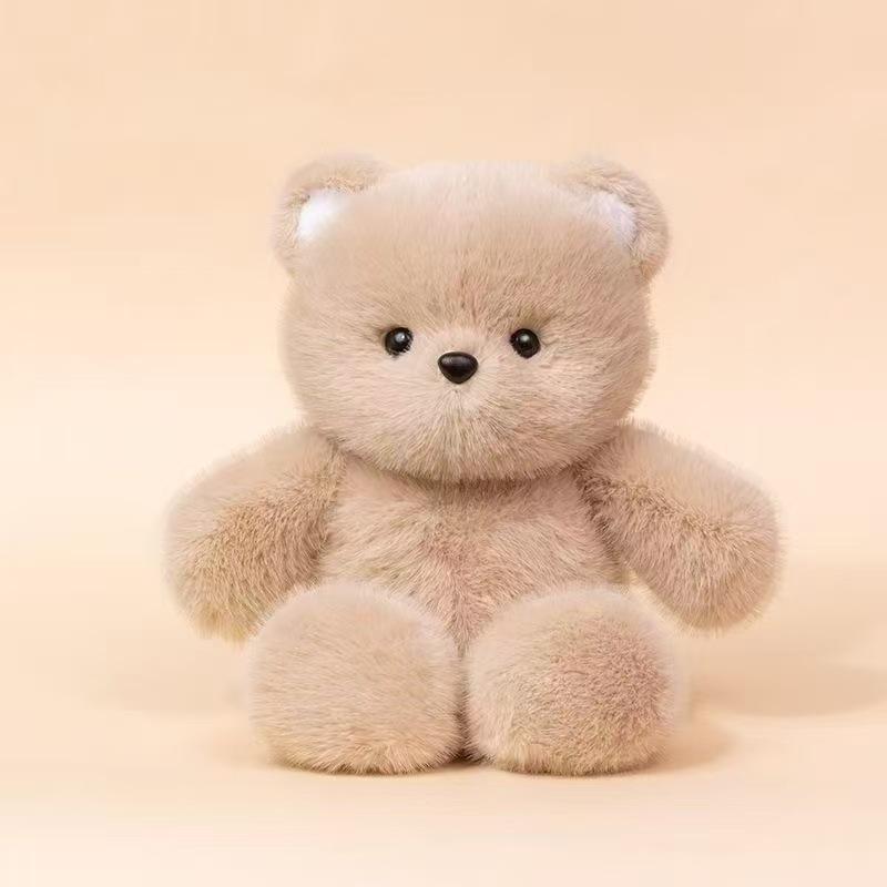 Running Bear Three-Flower Cat Cute Doll Sleeping Hug Running Doll Plush Toy Doll Girl Birthday Gift