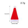 Christmas Decoration Christmas Hat, Brushed Cloth Hat, Christmas Hat Knife and Fork Cover Christmas Home Decoration Wine Bottle Cover
