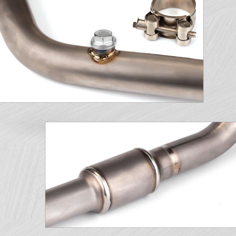 MT15 R15 V3 V4 Motorcycle Exhaust Full Systems Titanium Alloy Steel Pipe Header Pipe For Yamaha MT15 R15 V3 V4 2017-2023 Years