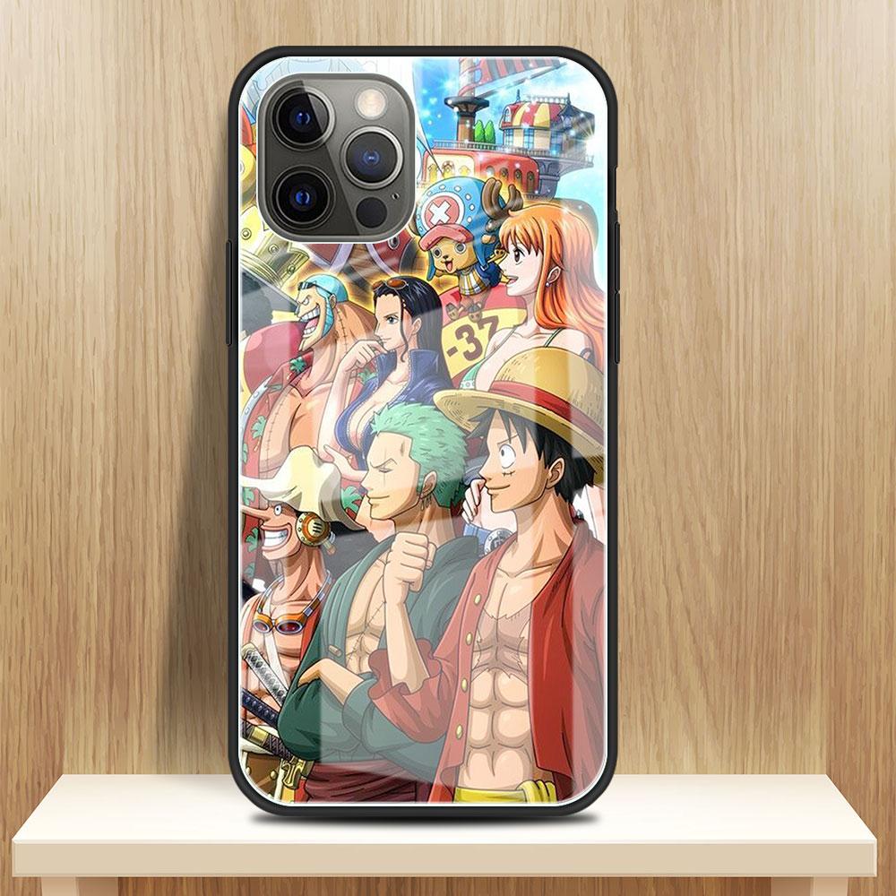 Funda de vidrio templado de una pieza para iPhone 13, 11, 14, Pro, 12, 7, 8 Plus, SE 2022, XR, X, XS Max, 6, 6S
