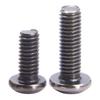 Šrouby s půlkulatou hlavou s černým niklem, třídy 10.9, vysoká pevnost, velikosti M2-M6