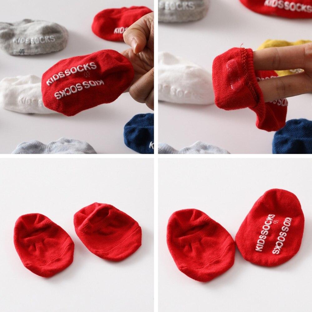 0-24m Baby, Kleinkind Socken Baumwolle Nicht-slip Boden Socken Für Kinder Candy Farbe Kinder Boot Socken kleinkind Schuhe SockenM