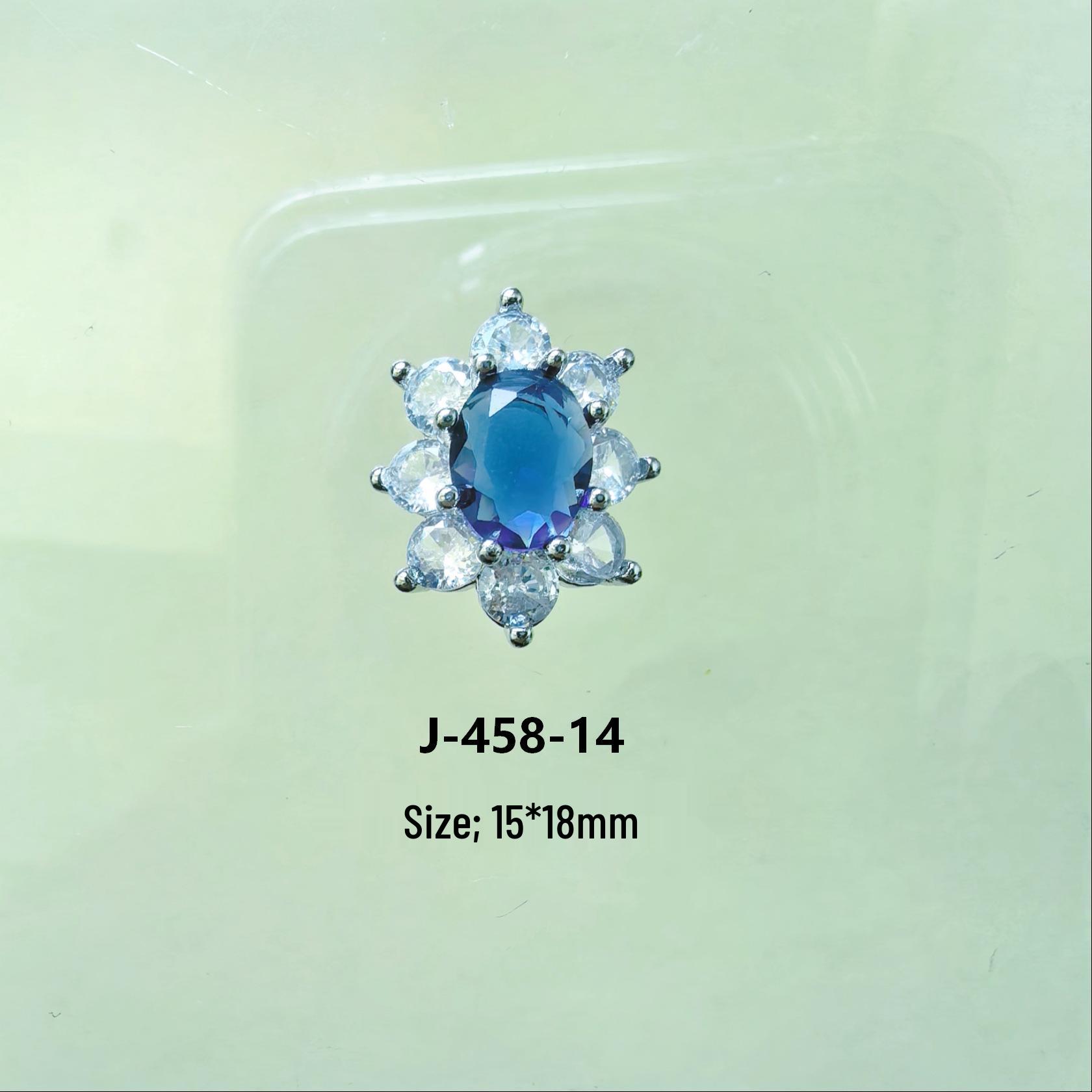 Luxury Inlaid Copper Zirconia Nail Art Diamonds