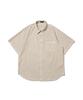 ANALOG MOOD Pigment Short Sleeve Shirt (Beige)