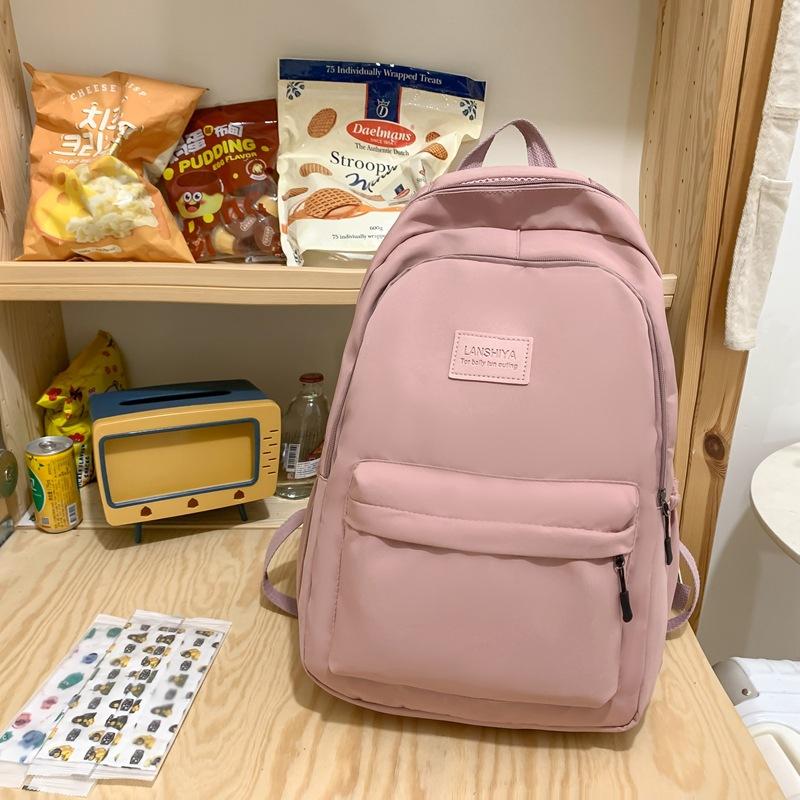 Schoolbag schoolbag women's primary and secondary school students small fresh large capacity backpack travel durable fashion versatile backpack