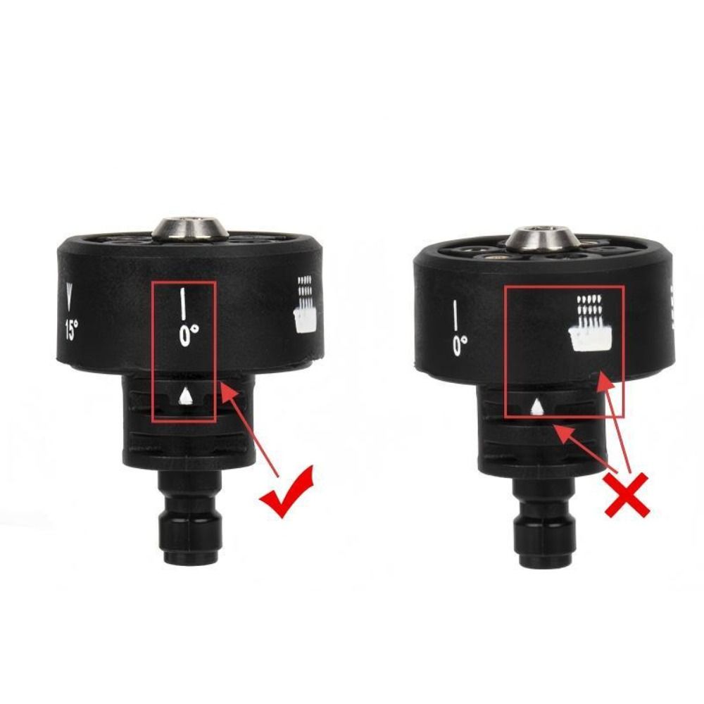 Portable High Pressure Nozzle Multi-functional Pressure Washer Nozzle Sprayer Head Car Washer