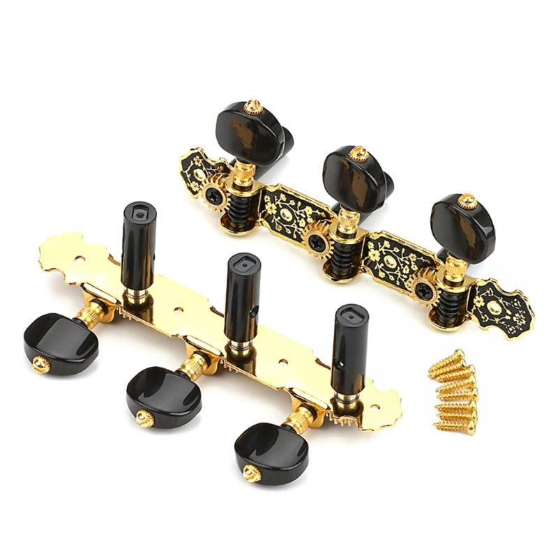 Classical Guitar Tunings Key Machine Head String Tuners Replacement 3R 3L Guitar String Tunings Pegs Guitar Accessorys 1