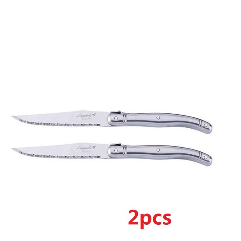 

Набор ножей для стейка Laguiole длиной 9 дюймов, нержавеющая сталь, полая ручка, столовые ножи, серебряная посуда, столовые ножи, кухонные приборы, 2–24 шт.