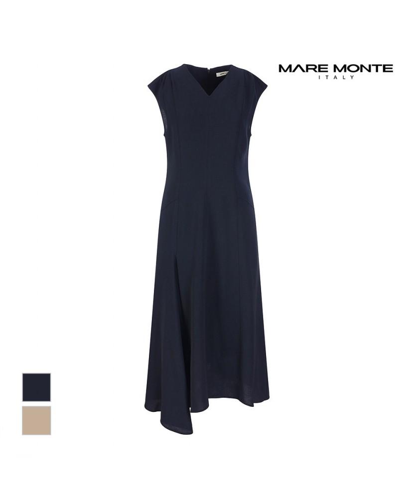 MAREMONTE V-Neck Sleeveless Dress_M242Mop08S0