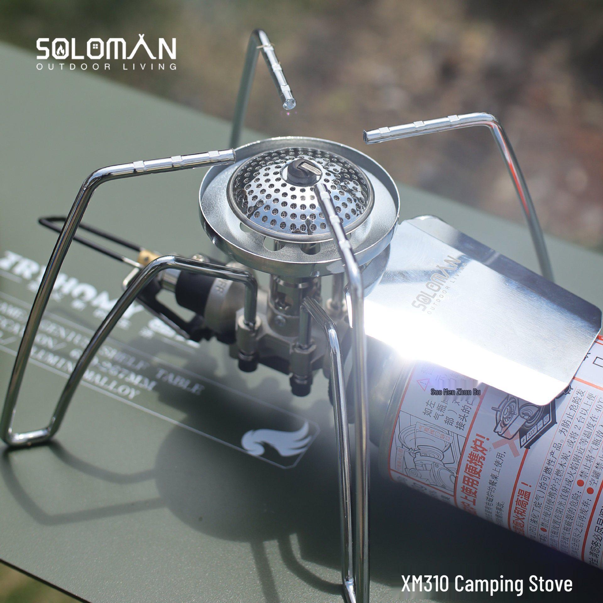 Ximai Portable Lightweight Camping Spider Stove Soto310 - High Power, Folding Design.