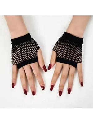 Outdoor UV-proof Riding Screen Display Party Household Lace Breathable Gloves