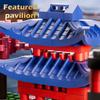 Hangzhou West Lake Scene Architecture Model Decoration Micro Particle Building Blocks Chinese Style Puzzle Assembly Toy Gift