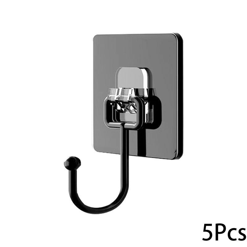 

5/10/20 шт. Прочные самоклеящиеся крючки Без пробивания отверстий Настенные крючки для двери для хранения полотенец, сумок на кухне, в ванной комнате