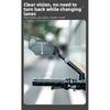 ROCKBROS Bicycle Rearview Mirror Universal Wide-Range 360° Adjustable Mirror For Mountain Road Bike Motorcycle Scooter Safety