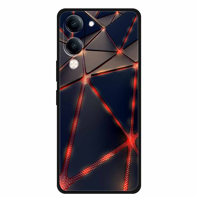 Case For Vivo Y04 Y04S Y37C 4G Soft Silicone TPU Protector Shell Cartoon Lovely Gift Anime Phone Cover Capa Y 04 04S 37C Bumper