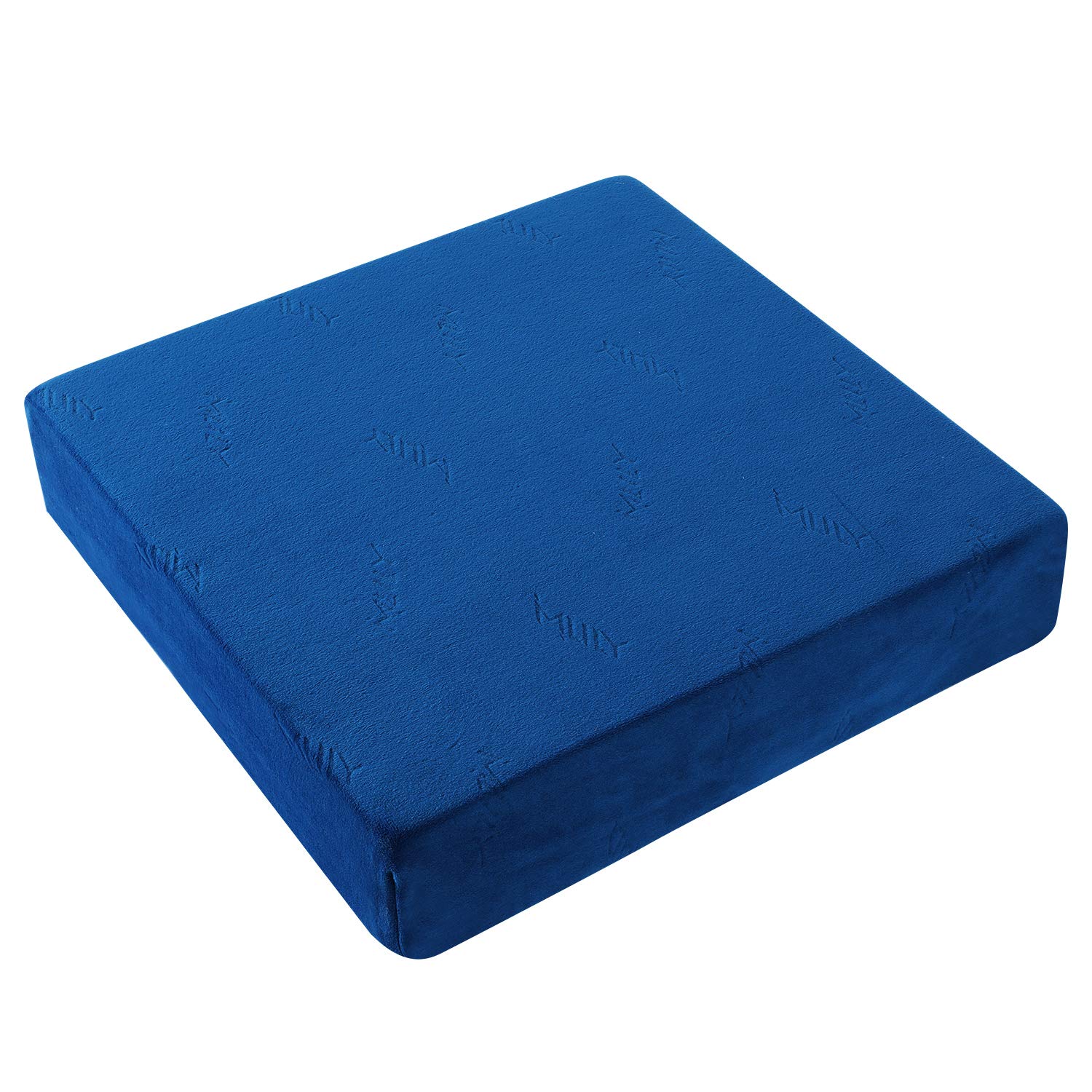 

Highly resilient seat cushion for office chairs and comfortable to sit makes driving hurt your washable 40 x 40 x 8 blue cars, on, MLILY, easy, won t синий