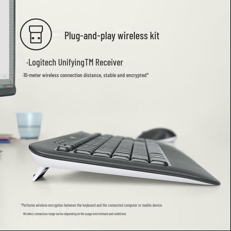 Logitech MK540 Wireless Keyboard and Mouse Combo
