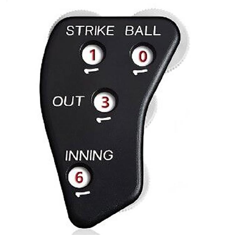 

Portable Baseball Game Counter Clickers 4 Wheel Baseball Umpire Indicator Replacement Referee Indicator Baseball Clickers 1