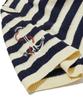 PENFIELD Round Neck Striped Short Sleeve Knit Ivory_Fs2Nt61U