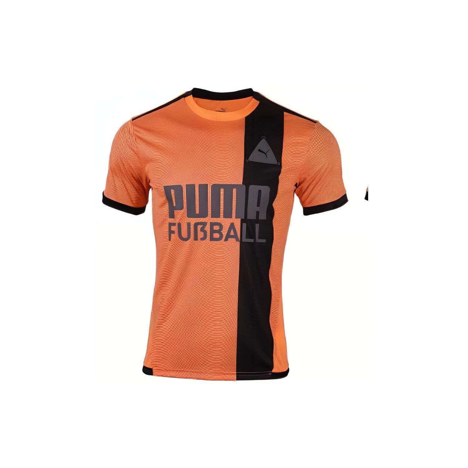 

Puma Футболка мужская с коротким рукавом и круглым вырезом с надписью «Football Park», цвет оранжевый 65758105 S