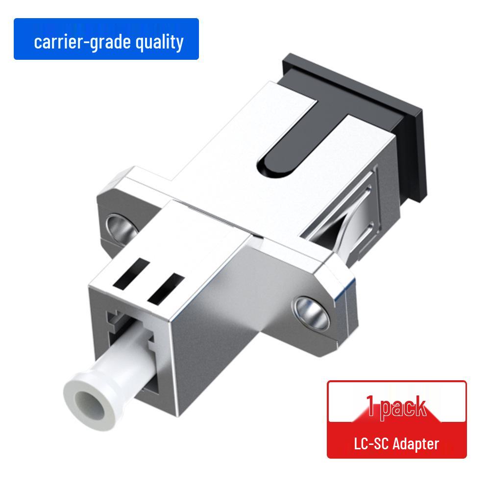 Telecom-Grade FC To SC/LC Fiber Adapter with FC Flange