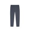 Anta Solid Color Mid-Rise Straight Leg Casual Pants Men Bottoms Wax-Gray 952437502-2