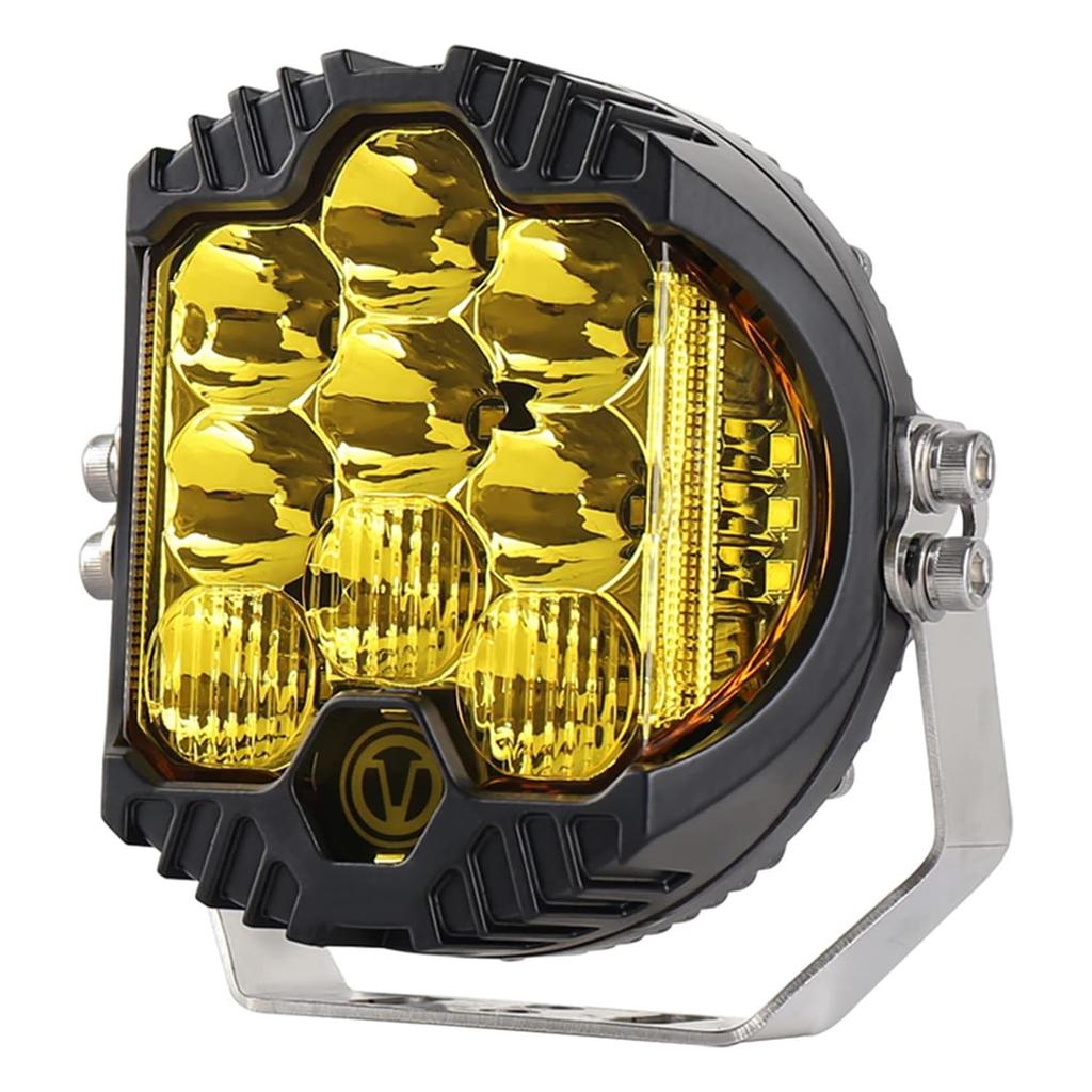 KAWELL 50W Fog Lights Off Road Lights Driving Lights 5 in Wrangler Headlights Combo