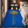 Napoleon Coat Of Arms Bathroom Mat Retro Multiple Choice Living Room Kitchen Rug Non-Slip Bedside Mats