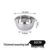 MOLUONA Stainless Steel Multi-Purpose Kitchen Bowl