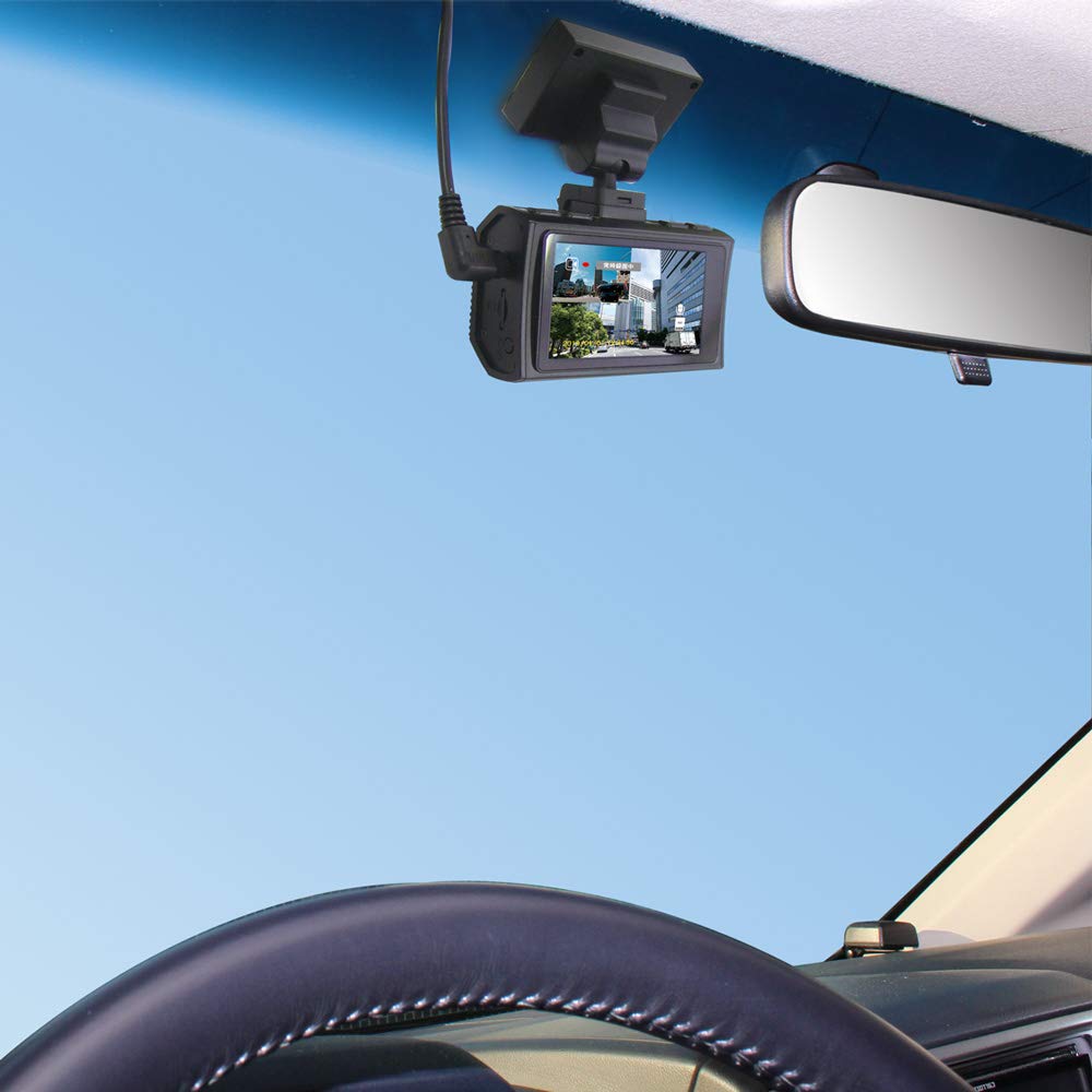 212W Front and Rear Drive Made in 2 Megapixel Front and 1 Megapixel LED Signal WDR Image Includes 16GB microSDHC Compatible with and 10m Rear Camera