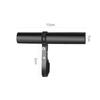 STL Bicycle Handlebar Extension Bracket Aluminum 10CM Black Lightweight Extension