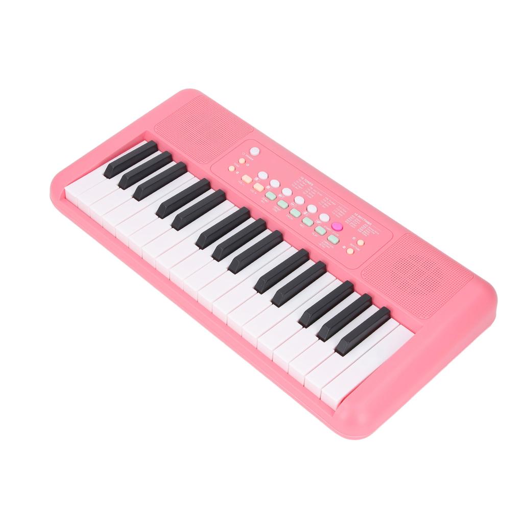 32 Keys Electronic Multifunctional Keyboard 16 Tones and 10 Rhythms 10 Demos Portable Keyboard