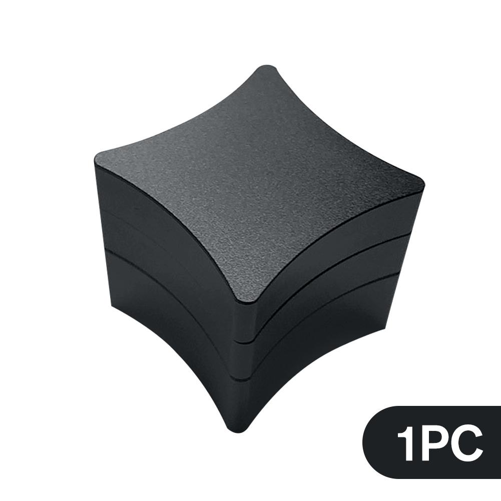 1Pc Square Cue Chalk Holder Portable Magnetic Pool Cue Chalk Holder with 3 Sections Aluminum Alloy Case Snooker for Carrying