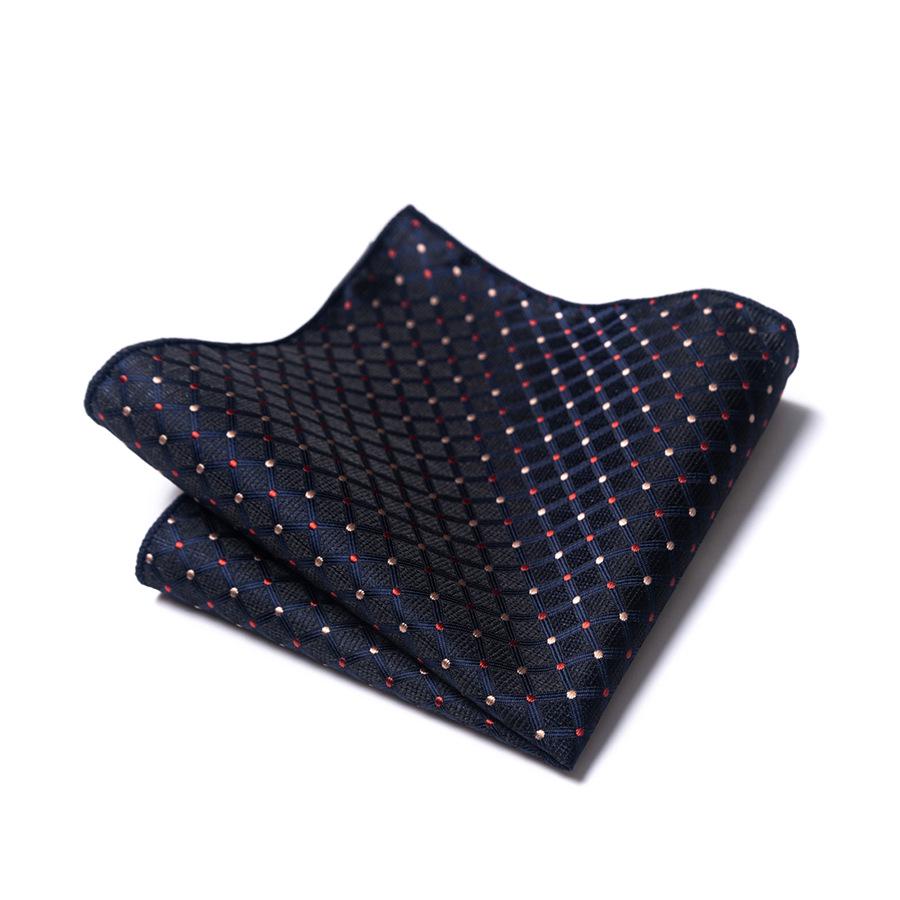 Men's Silk 1200-Needle High-Density Pocket Square