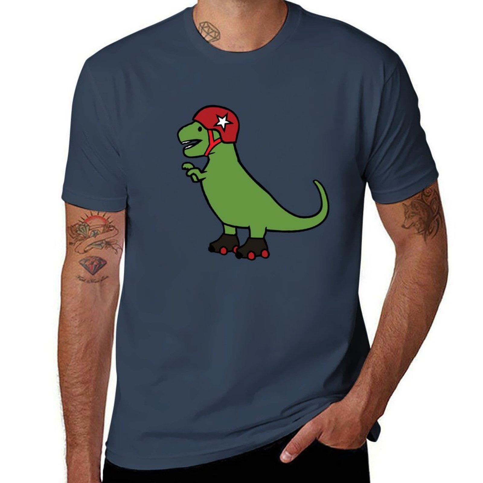 Roller Derby Trex Tshirt Casual Minimalist Short Sleeve Top S