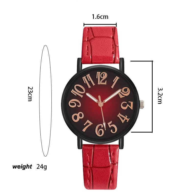 Women's Watch Antique Leather Strap Wristwatch Women Quartz Watches Luxury Retro Clock Gift Reloj Mujer