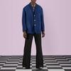 GUCCI Business Suits Men's Blue Suit Collar Moderate Business Suit 722497-ZALUG-4307