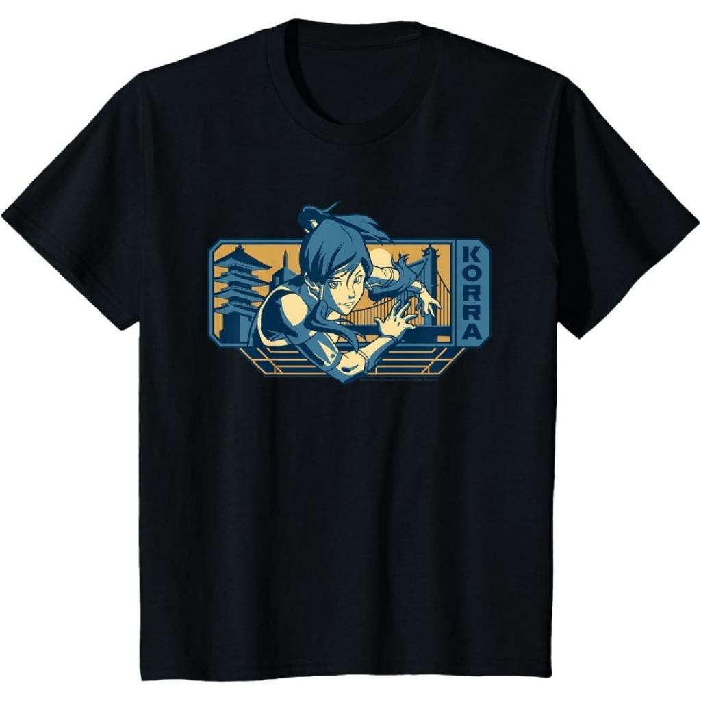 Kinder Die Legende von Korra Tempelszene Kunst Avatar Kinder T-Shirt