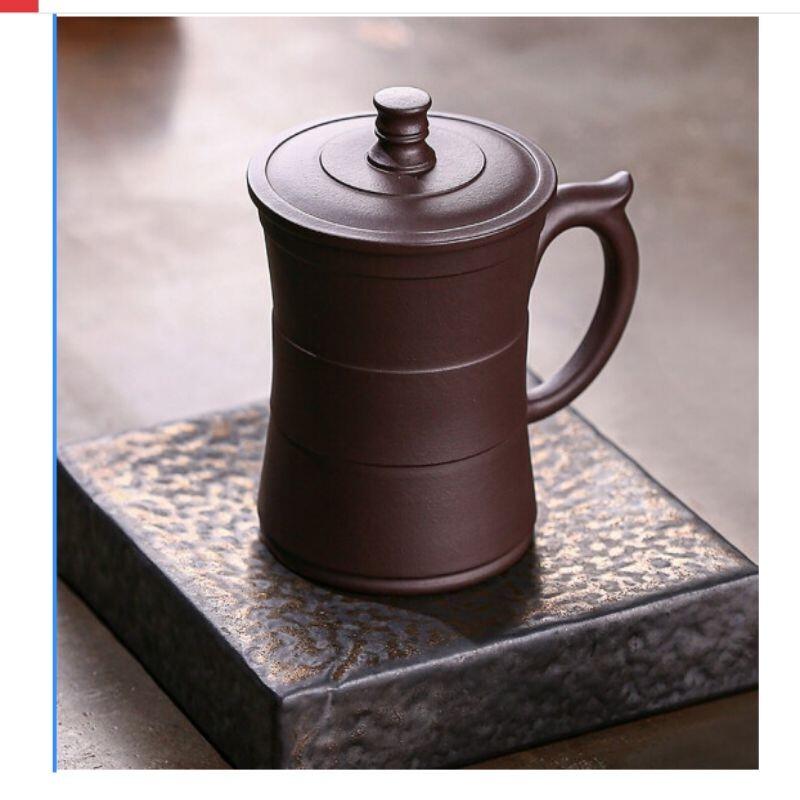 Wanchunhe Zisha Teacup with Handle