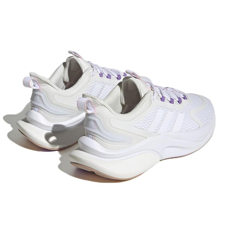 Adidas Alphabounce+ 'White College Purple' Women's Sneakers HP6150