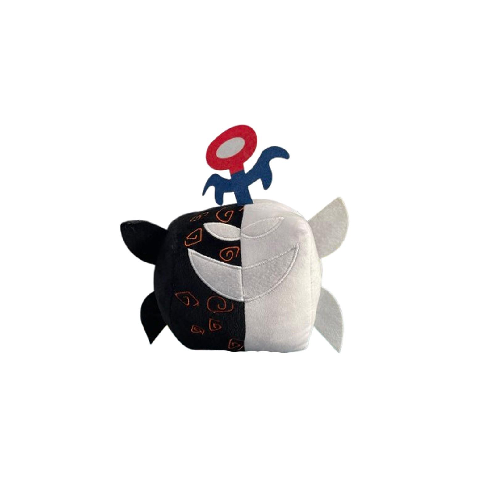 

Периферийная коробка с фруктами и леопардовым принтом, плюшевая игрушка, фиолетовая коробка, кукла One Size чёрный