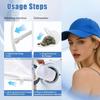 1PC Baseball Cap Washing Cage with Mesh Bag,Durable Hat Washer for Washing Machine, Washing Rack for Shape Protection