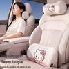 Hello Kitty Car Headrest and Neck Support Pillow for Tesla - Interior Backrest and Lumbar Cushion