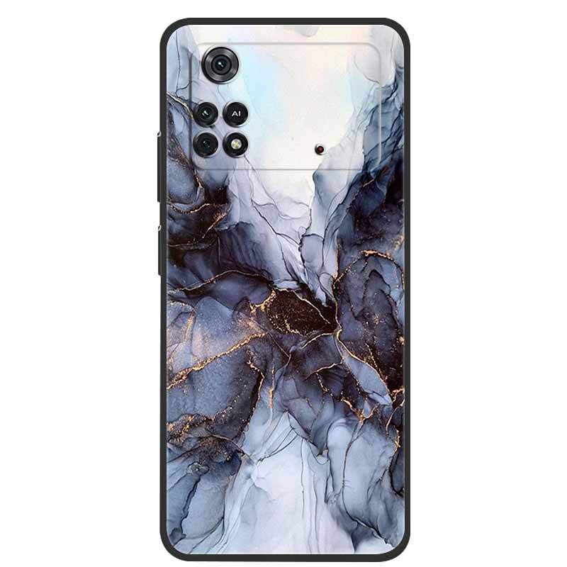 For Poco X4 Pro 5G Case Poco M4 Pro 2022 Marble Silicone TPU Back Cover for Xiaomi Poco M4 Pro 4G Phone Case Poco X4 Pro 5G Capa