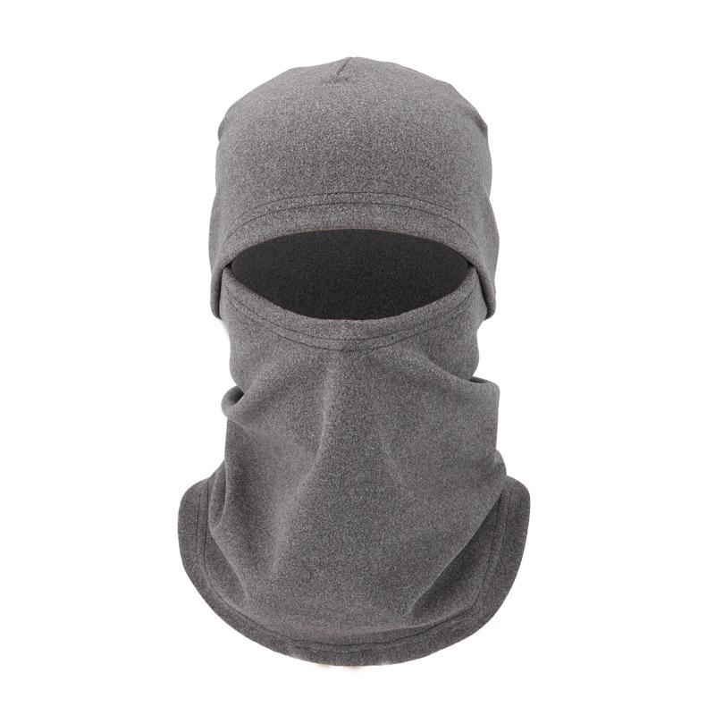 Outono e inverno ao ar livre quente à prova de vento capuz chapéu motocicleta frio cachecol máscara de equitação