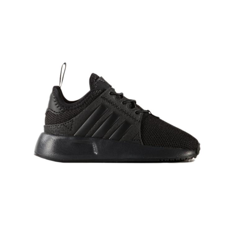 adidas Originals X_PLR El I Breathable Mid Top Sports Casual Shoes Black Infant And Toddler BY9961