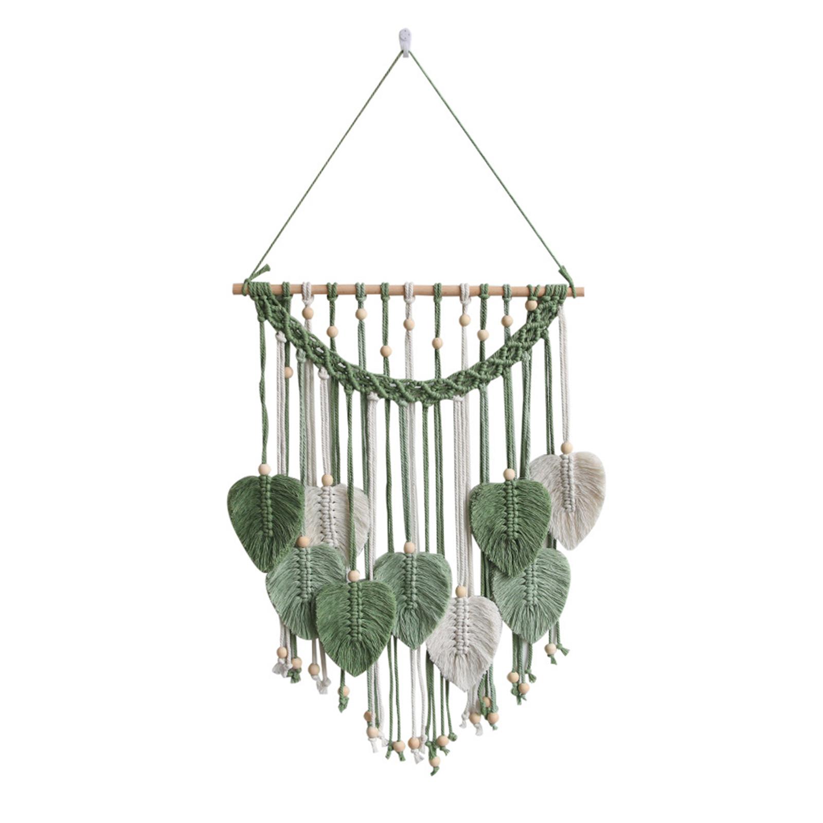 

Wall Decor Handmade Yarn Tassels Wall Hanging Above Bed For Living Room Apartment Home Bedroom 90 x 50cm Type A50*70CM